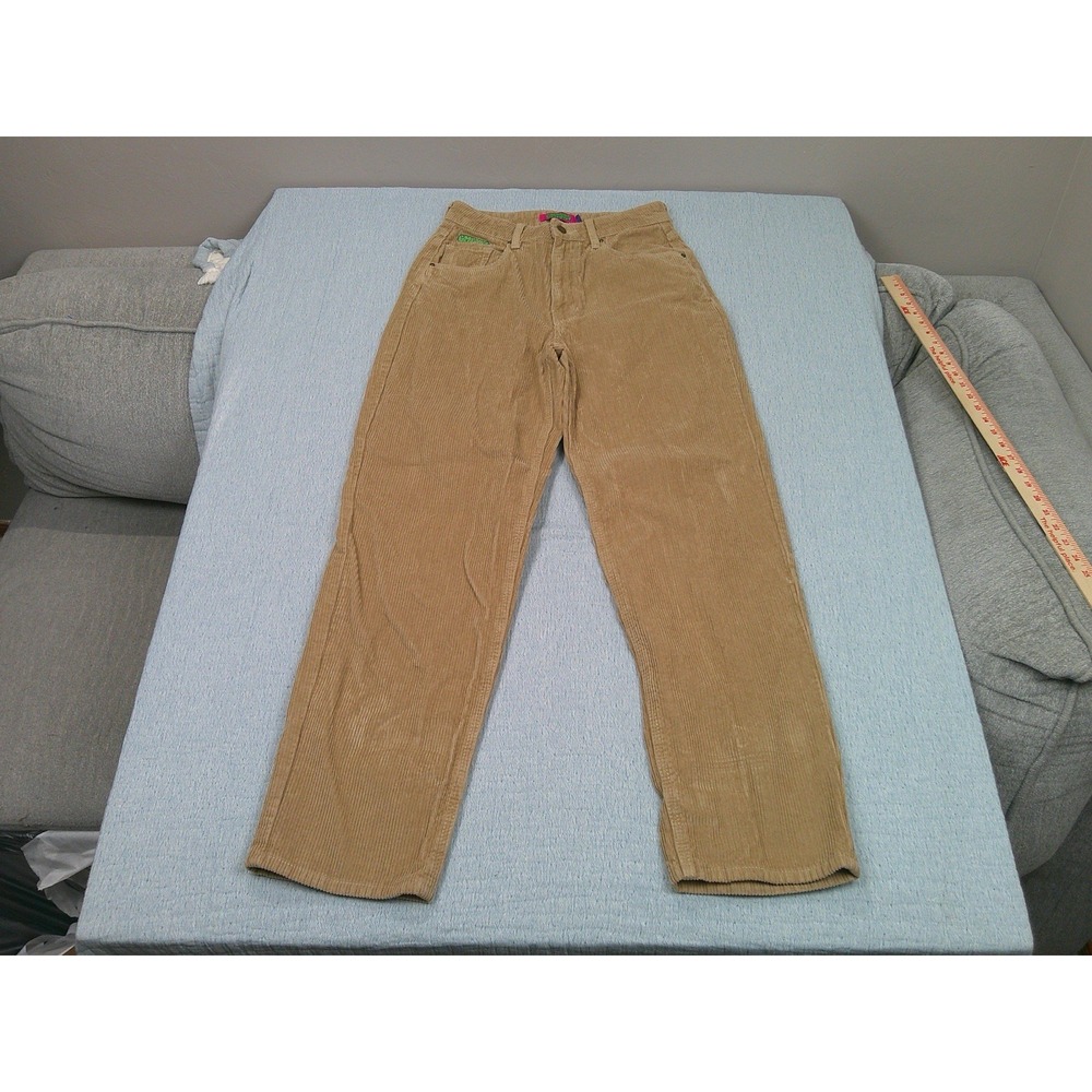 Empyre Tori 90s Skate Corduroy Pants Womens 8 (28x30)‎ Brown High Rise